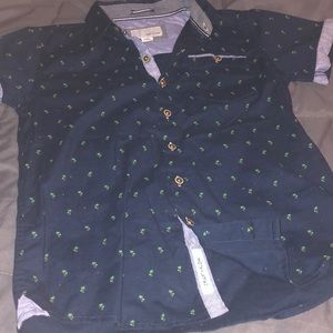 🌴 boys button up shirt